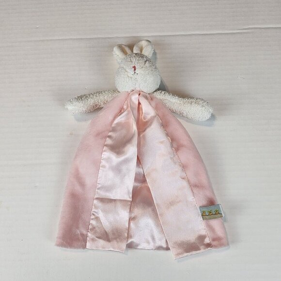Bunnies by the Bay bundle  plush lovey security blanket baby girl bunny - Picture 4 of 12